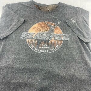 Realtree Gray T-Shirt Large